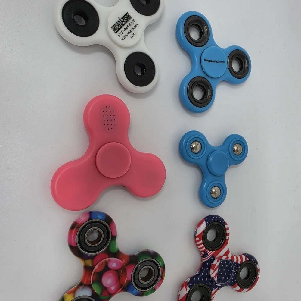 Spinner Spinners Fidget Toy Lot of 6